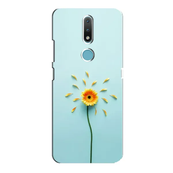 Чохол з принтом «Жовта квітка» для Nokia 2.4 Чохол з принтом «Жовта квітка» для Nokia 2.4