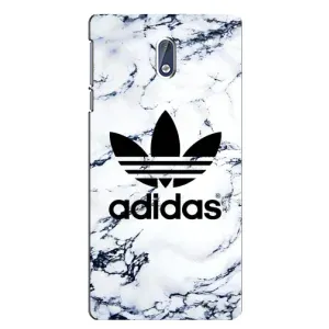 Чехол с принтом «Адидас на мраморе» для Nokia 3.1