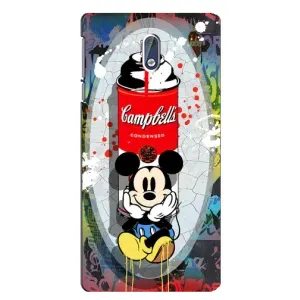 Чехол Disney Mouse Nokia 3.1 (PREMIUMPrint) (Американский Маус)