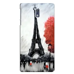 Чохол Ейфелева Вежа Nokia 3.1 - (AlphaPrint) (Вежа в Парижі)