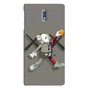 Чехлы для Nokia 3.1 - Bearbrick Louis Vuitton (PREMIUMPrint) (Беарбрик Джордан)