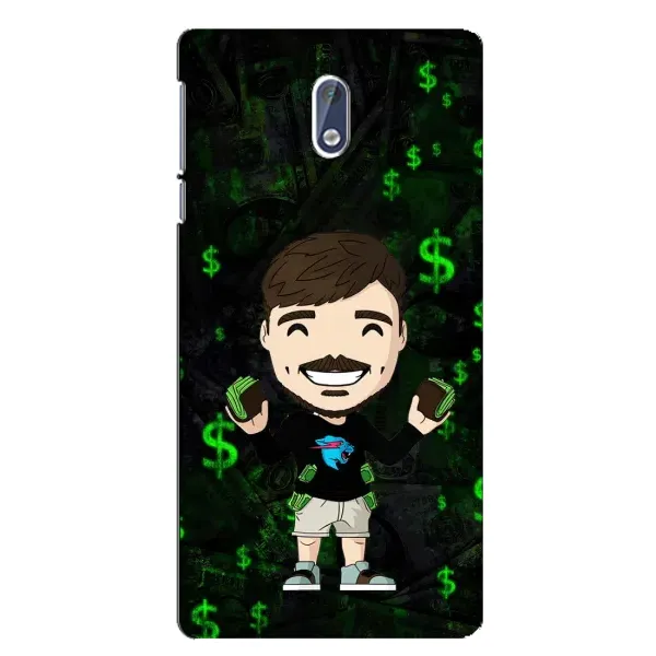 Чехол с принтом «Блогер Beast» для Nokia 3.1