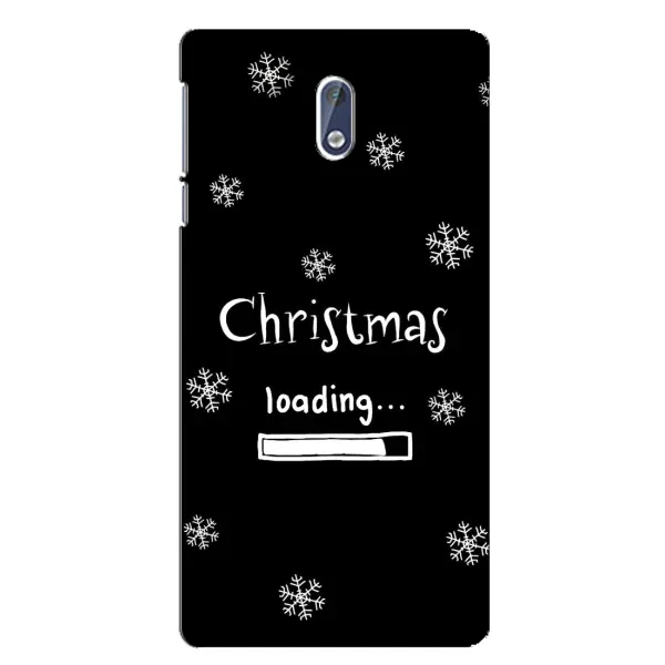 Чехол с принтом «Christmas loading» для Nokia 3.1