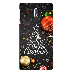 Рождественские Чехлы для Nokia 3.1 (VPrint) (Елочка)