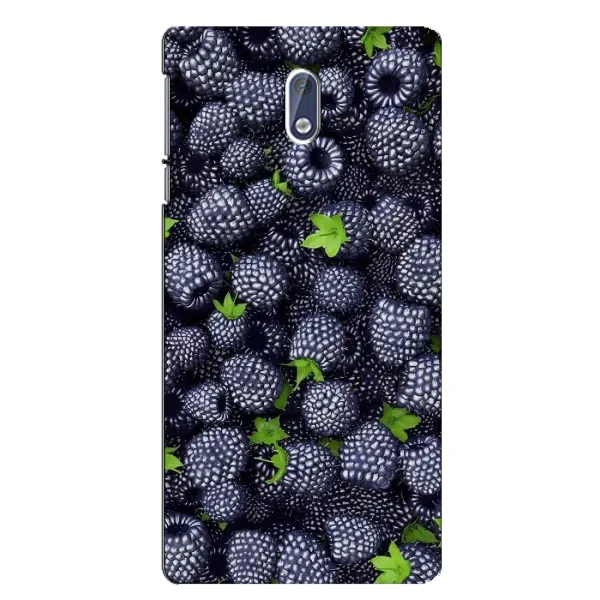 Чохол з принтом «Ожина» для Nokia 3.1