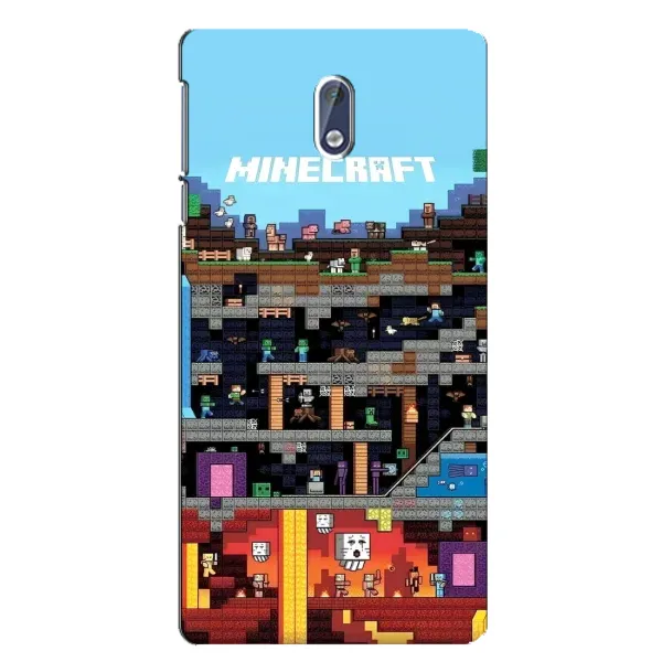 Чохол з принтом «фон Minecraft» для Nokia 3.1 Чохол з принтом «фон Minecraft» для Nokia 3.1