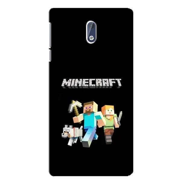 Чохол з принтом «герої Minecraft» для Nokia 3.1 Чохол з принтом «герої Minecraft» для Nokia 3.1
