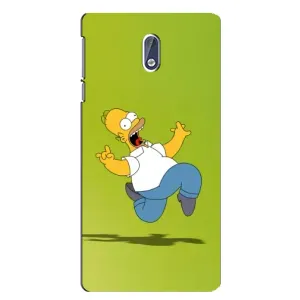 Чехол с принтом «Гомер Симпсон» для Nokia 3.1