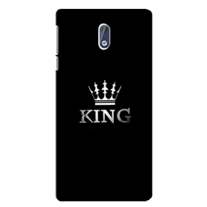 Чехол с Короной Нокиа 3.1 - (AlphaPrint) (KING)