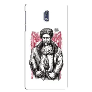 Чохли для Nokia 3.1 с принтом Тараса Шевченко (AlphaPrint) (Козак Шевченко)