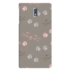 Чохол з принтом «Лапи і вуса» для Nokia 3.1