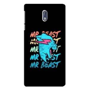 Чехлы Мистер Бист для Нокиа 3.1 (logo Mr beast)