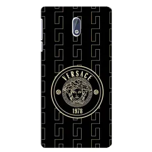 Чехлы VERSACE для Нокиа 3.1 (PREMIUMPrint) (Лого Версаче)