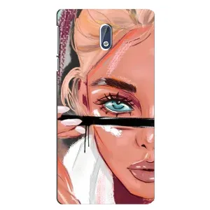 Чехол с печатью для Nokia 3.1 - (Мода) (AlphaPrint)