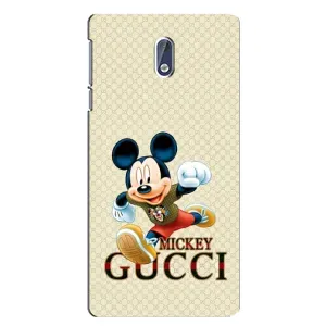 Чехол Disney Mouse Nokia 3.1 (PREMIUMPrint) (Mikki Gucci)