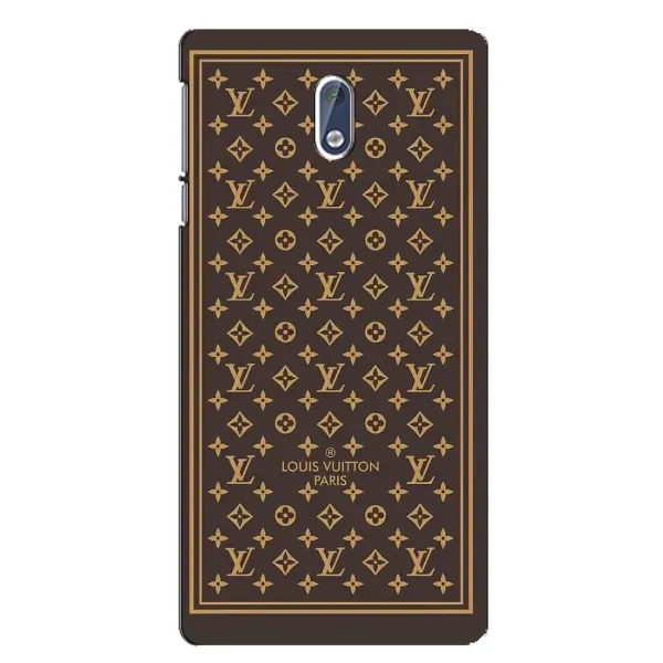 Чохол з принтом «шпалери LV» для Nokia 3.1