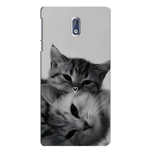Чохол з принтом «Пара котів» для Nokia 3.1 Чохол з принтом «Пара котів» для Nokia 3.1