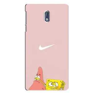 Чехол с принтом «Патрик и Губка» для Nokia 3.1
