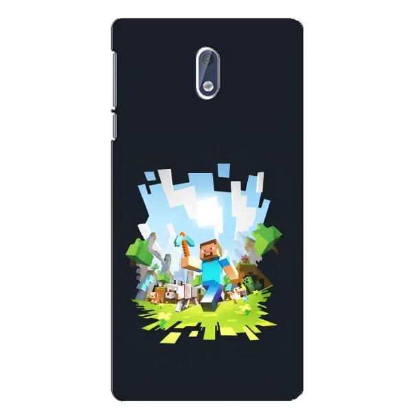 Чохол з принтом «персонажі Minecraft» для Nokia 3.1 Чохол з принтом «персонажі Minecraft» для Nokia 3.1