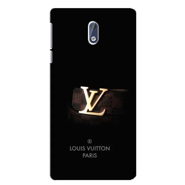 Чохол з принтом «ремінець LV» для Nokia 3.1