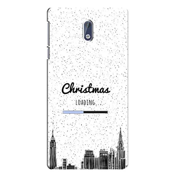 Чехол с принтом «Рождество загружается» для Nokia 3.1