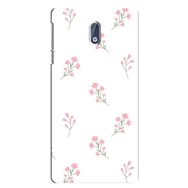 Чехол с принтом «Розовые цветы» для Nokia 3.1