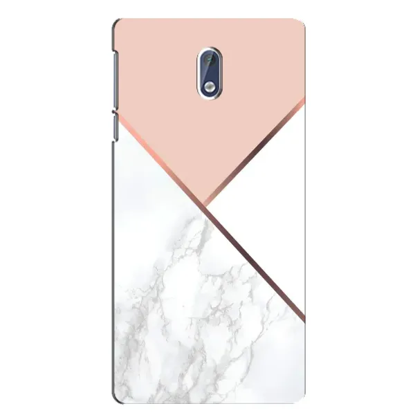 Чехол с принтом «Тройной мрамор» для Nokia 3.1