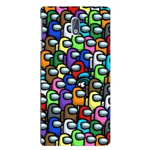 Чехол Амонг Ас для Nokia 3.1 (AlphaPrint)