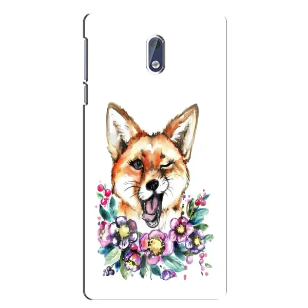 Чохол з принтом «Весела лисичка» для Nokia 3.1