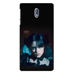 Чехол с принтом «взгляд Уэнздей» для Nokia 3.1