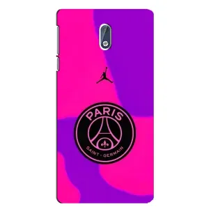 Чохли PSG для Nokia 3.1 (AlphaPrint) (яскравий ПСЖ)