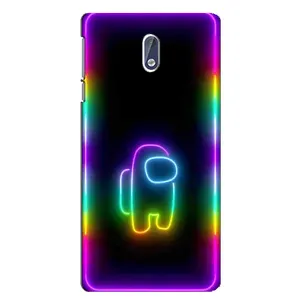 Чехол с принтом «Яркий скин» для Nokia 3.1