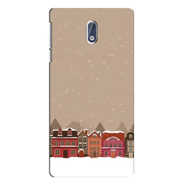 Чехол с принтом «Зимний город» для Nokia 3.1
