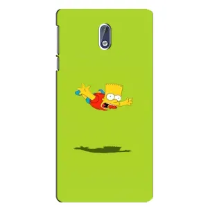 Чjхол з Сімпсонами для Nokia 3 (VPrint) (Барт Сімпсон)