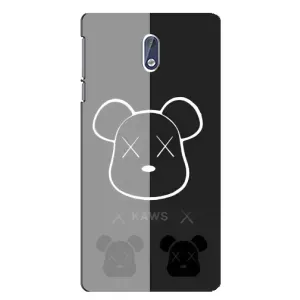 Чехлы для Nokia 3 - Bearbrick Louis Vuitton (PREMIUMPrint) (БеарБрик глаза)
