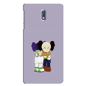 Чехлы для Nokia 3 - Bearbrick Louis Vuitton (PREMIUMPrint) (Дружба Беарбрик)