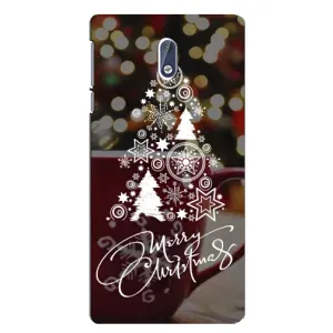 Різдвяні Чохли для Nokia 3 (VPrint) (Ялинка яскрава)