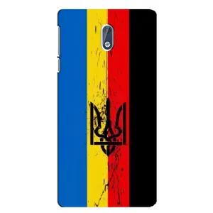 Украинские Чехлы для Nokia 3 с картинкой УПА (AlphaPrint) (Прапор УПА)
