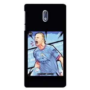 Чохли з футболістом Ерлінг Холанд для Nokia 3 (AlphaPrint) (гол Ерлінг Холанд)