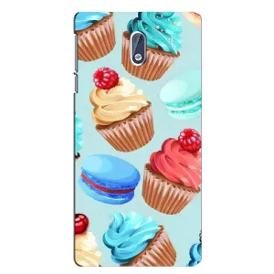 Чохли з фруктами для Nokia 3 (VPrint) (Кексики)