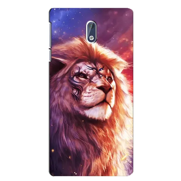 Чохол з принтом «Красочний Лев» для Nokia 3