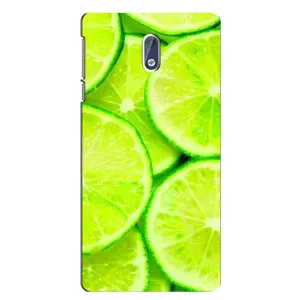 Чохли з фруктами для Nokia 3 (VPrint) (Лайм)