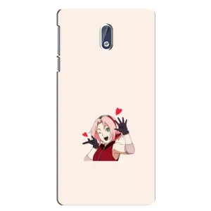 Чохли Персонажі Аніме Наруто для Nokia 3 (AlphaPrint) (Лайк Сакура)