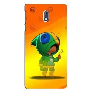 Чехол для Nokia 3 Бравл Старс (VPrint) (Хлопчик Леон)