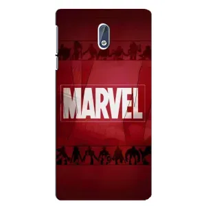 Чохол МАРВЕЛ для Нокіа 3 (AlphaPrint) (MARVEL)