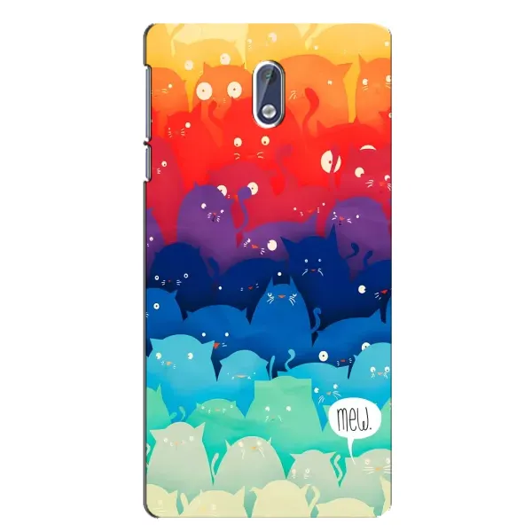 Чохол з принтом «Mew» для Nokia 3