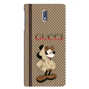 Чохли GUCCI для Нокіа 3 (AlphaPrint) (Mickey GUCCI)