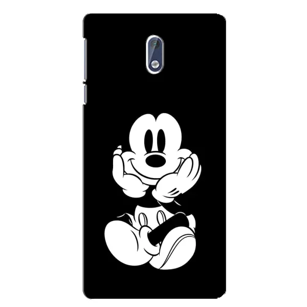 Чохол з принтом «Маус на чорному» для Nokia 3 Чохол з принтом «Маус на чорному» для Nokia 3