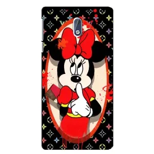 Чехол Disney Mouse Nokia 3 (PREMIUMPrint) (Минни Маус ЛВ)