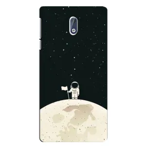 Космічні Чохли для Нокіа 3 (VPrint) (На місяці)
